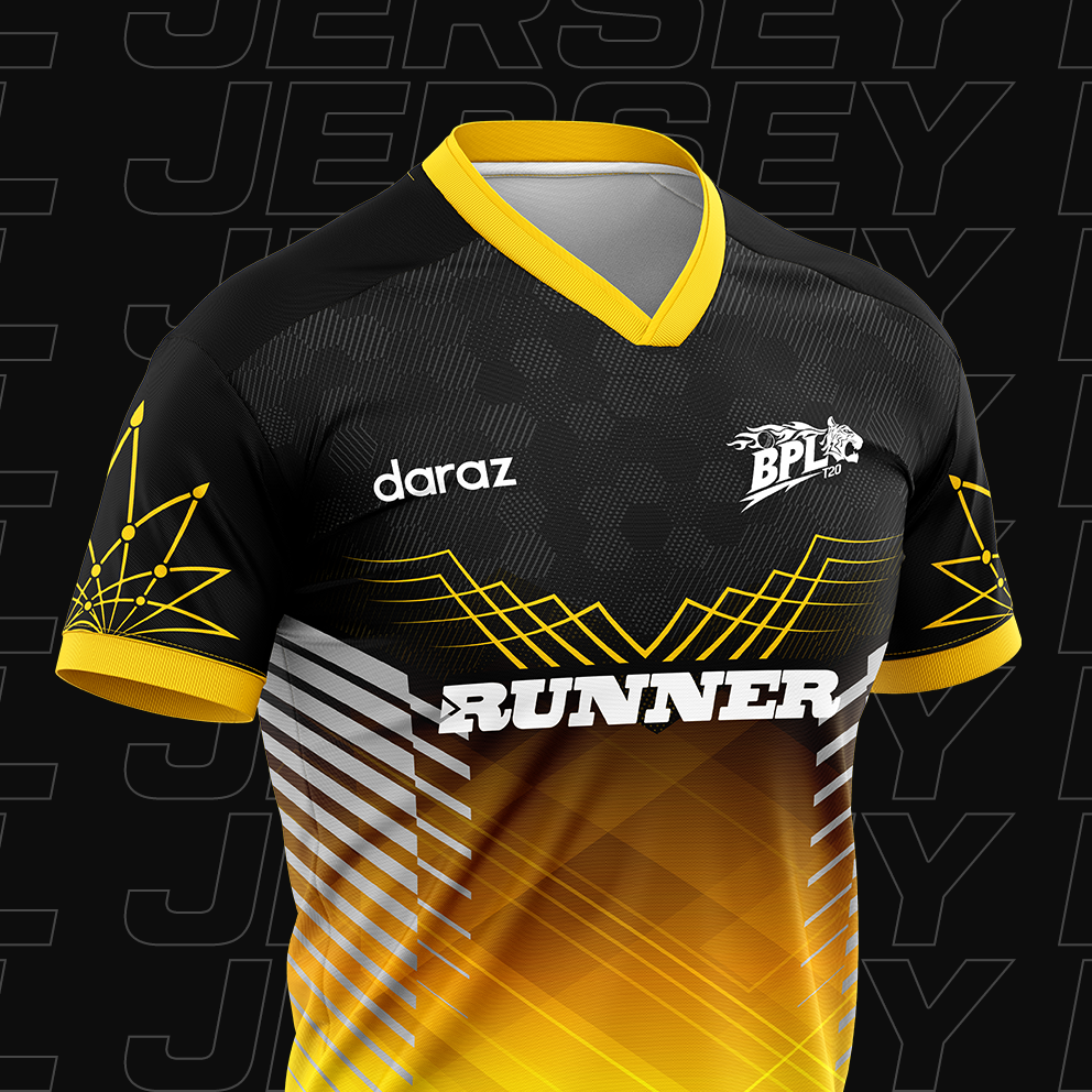 Rajshahi Warriors Concept Jersey Secondary View