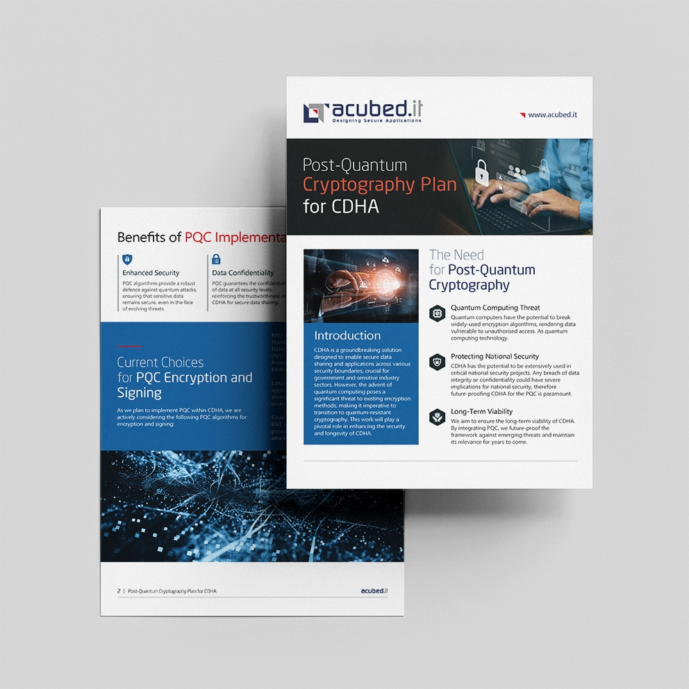 Preview of Post-Quantum Cryptography in CDHA | Acubed IT