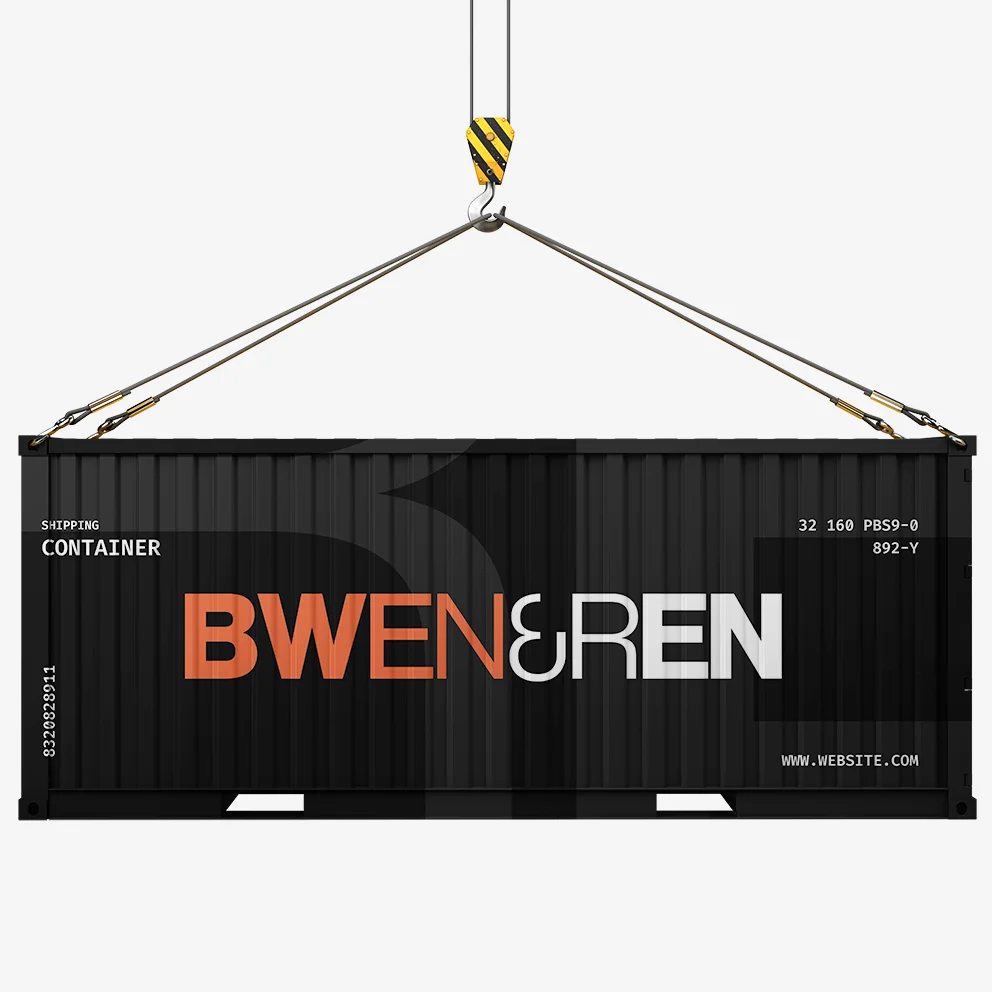 Main view of Shipping Container branding
